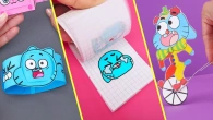 FUNNY CAT DIYs with GUMBALL| Amazing World of Gumball