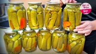 Маринованные огурцы: Как сделать хрустящие огурцы на зиму легко и быстро? Расскажу за 5 минут!