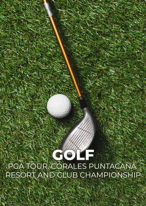Golf. PGA Tour. Corales Puntacana Resort and Club Championship
