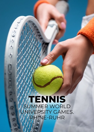 Tennis. Summer World University Games. Rhine-Ruhr