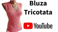 Top tricotat Lily Tutorial pas cu pas