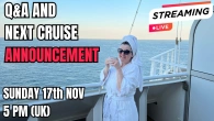 November Live Stream - Next Cruise Announcement