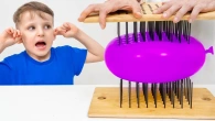Expériences d'éclatement de ballons pour les enfants