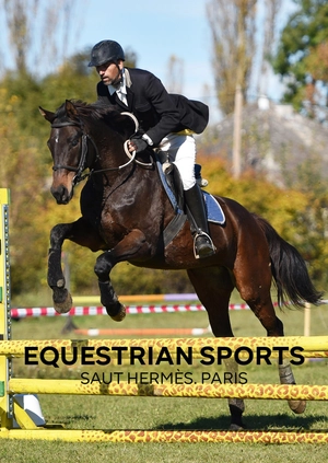 Equestrian Sports. Saut Hermes. Paris