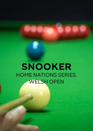 Snooker. Home Nations Series. Welsh Open