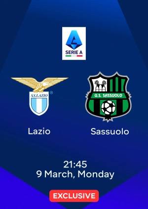 Lazio — Sassuolo