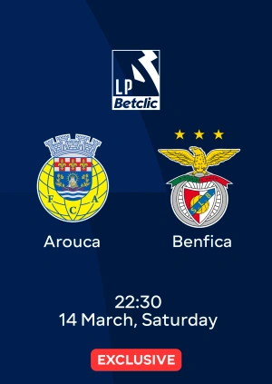 Arouca — Benfica