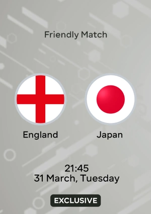 England — Japan