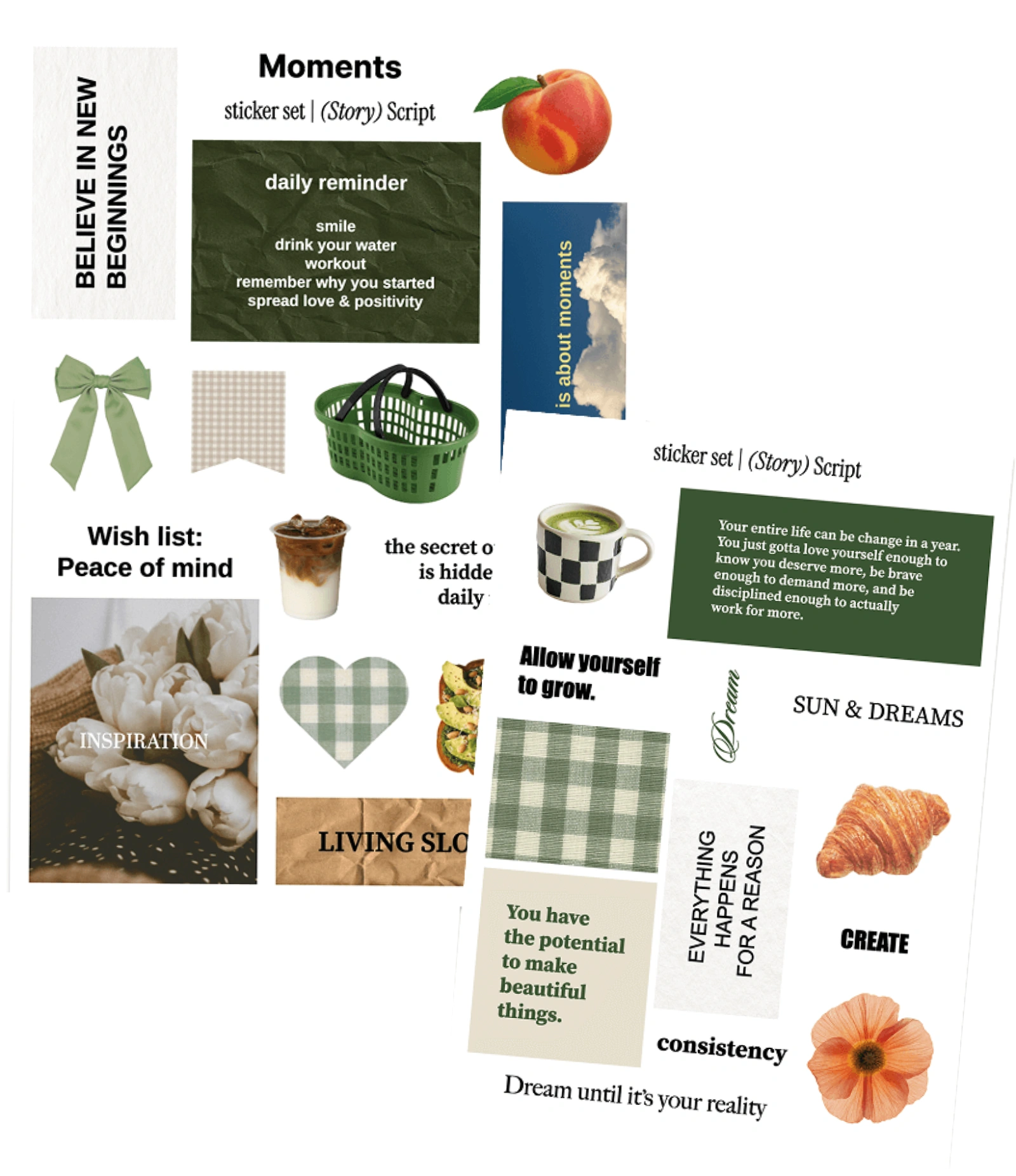 Стікери «Moments»