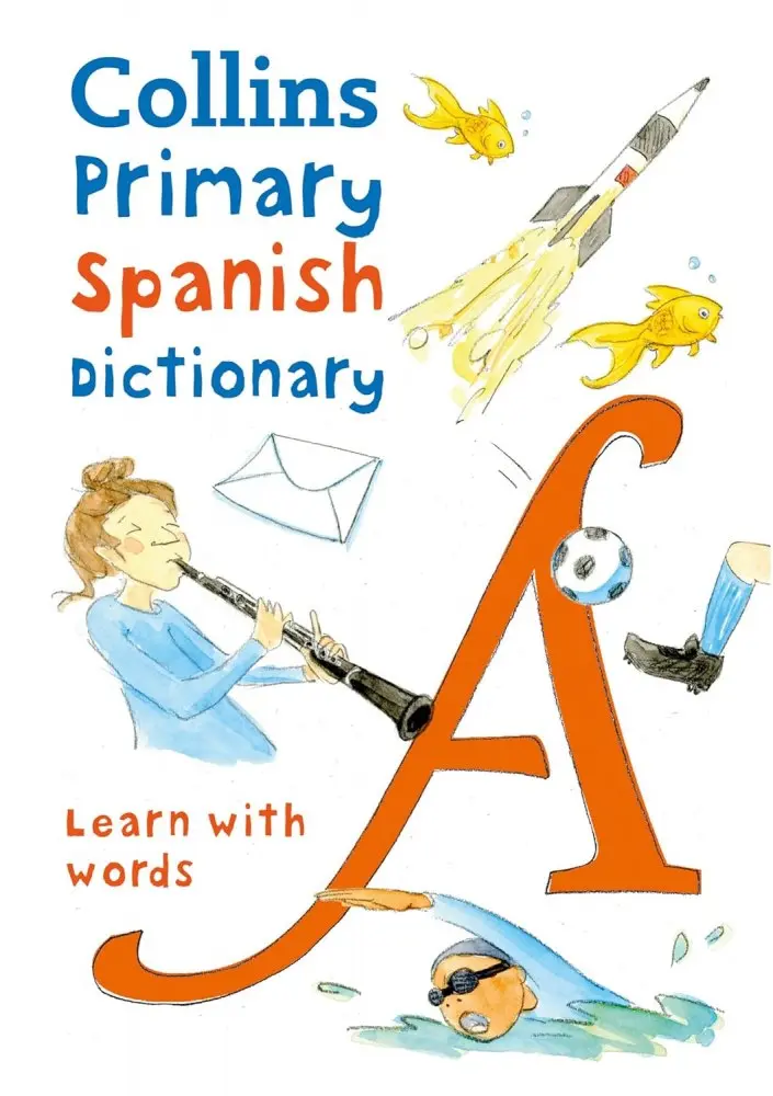 Обкладника "Collins Primary Illustrated Spanish Dictionary. Age 7+" Обкладинка "Collins Primary Illustrated Spanish Dictionary. Age 7+"
