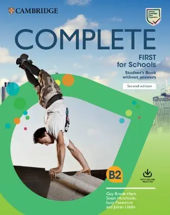 Обкладника "Complete First for Schools (2nd Edition). Student's Book without Answers + Online Practice" Обкладинка "Complete First for Schools (2nd Edition). Student's Book without Answers + Online Practice"