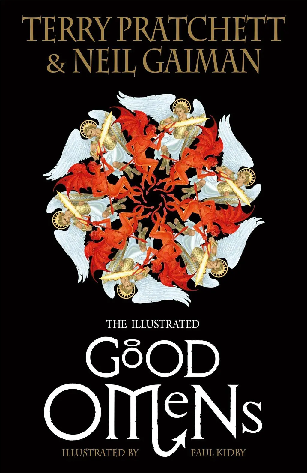 Обкладника "The Illustrated Good Omens" Обкладинка "The Illustrated Good Omens"