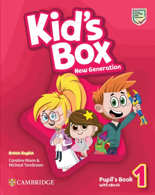 Обкладинка "Kid's Box New Generation 1. Pupil's Book with eBook"