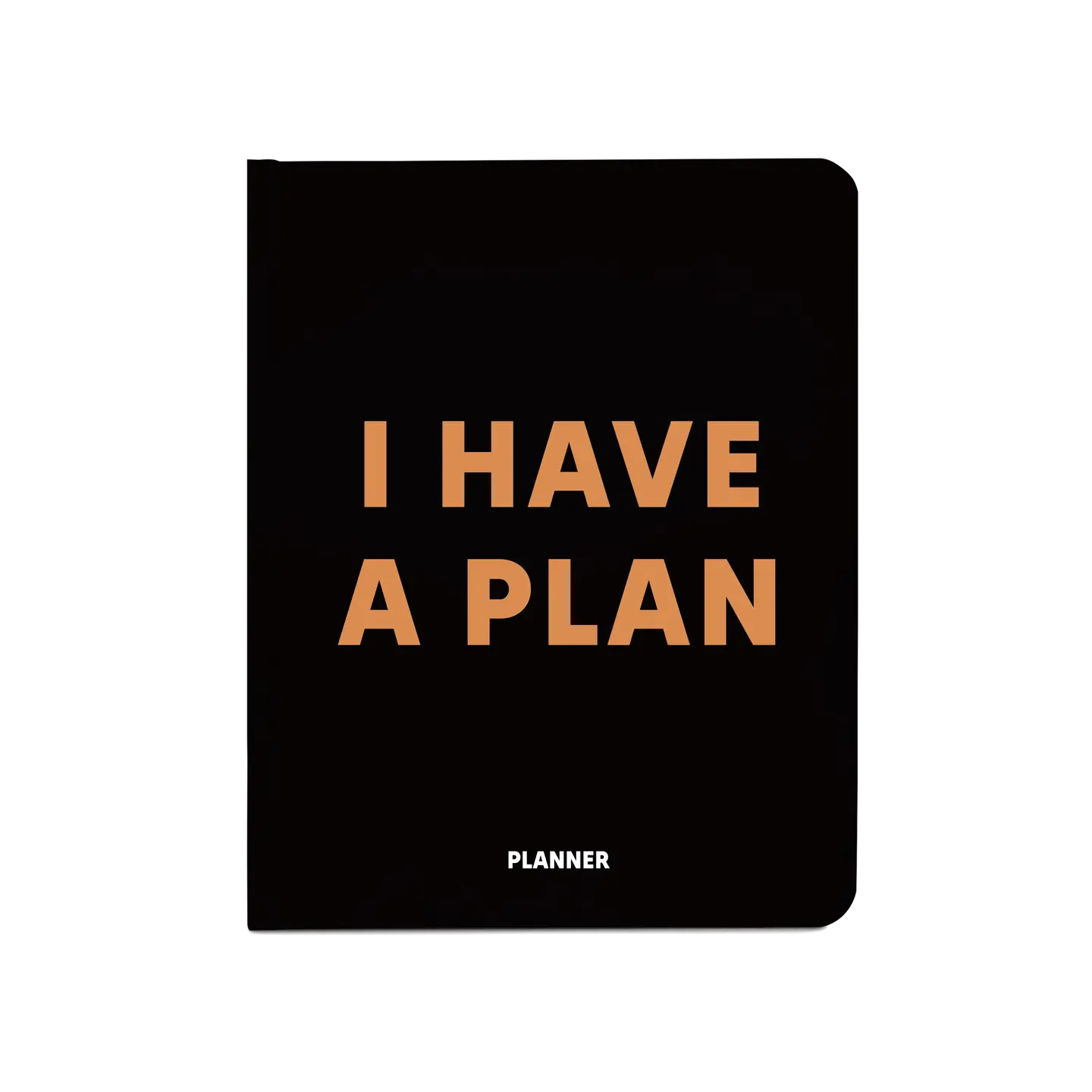 Блокнот для планування "I HAVE A PLAN" чорний