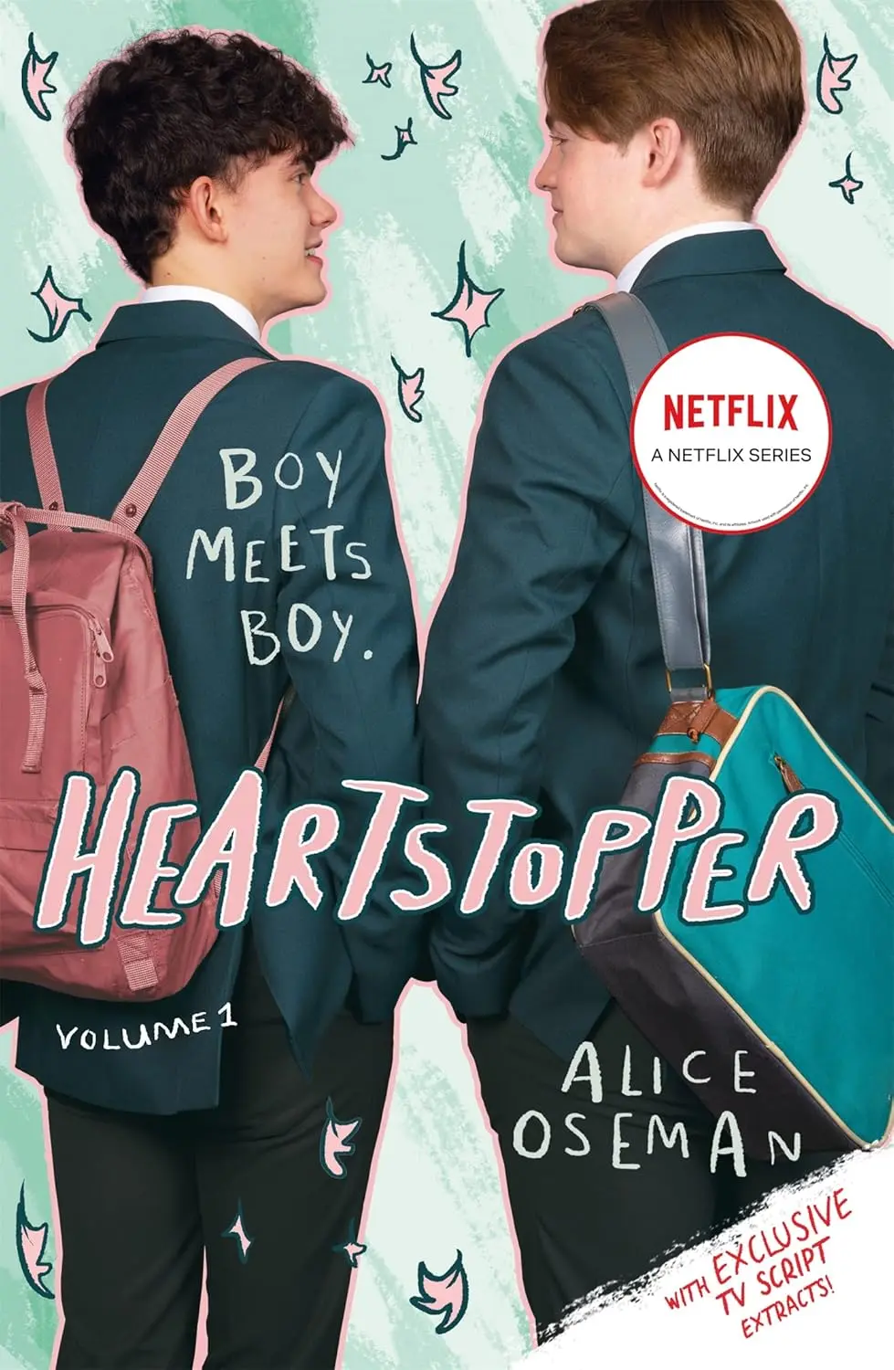 Обкладника "Heartstopper Volume 1" Обкладинка "Heartstopper Volume 1"
