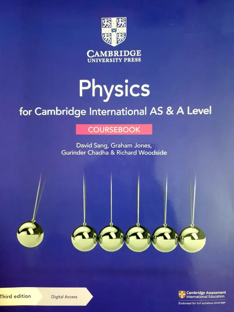 Обкладинка "Cambridge International. AS & A Level Physics. Coursebook with Digital Access (2 Years)"