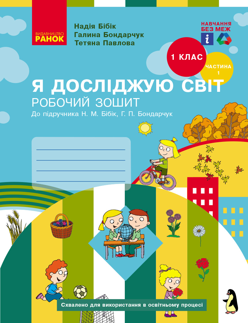 1 клас. Я досліджую світ. Робочий зошит. Частина 1...