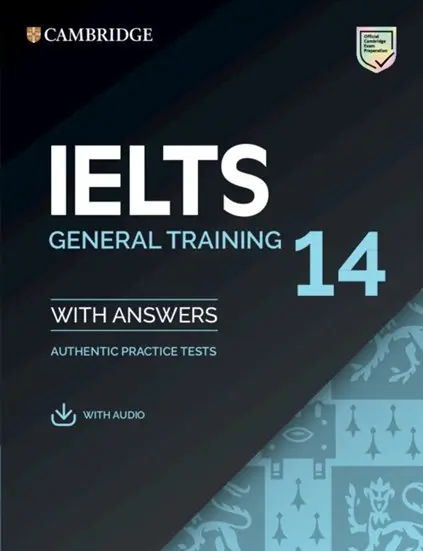 Обкладинка "Practice Tests IELTS 14 General with Answers and Downloadable Audio"