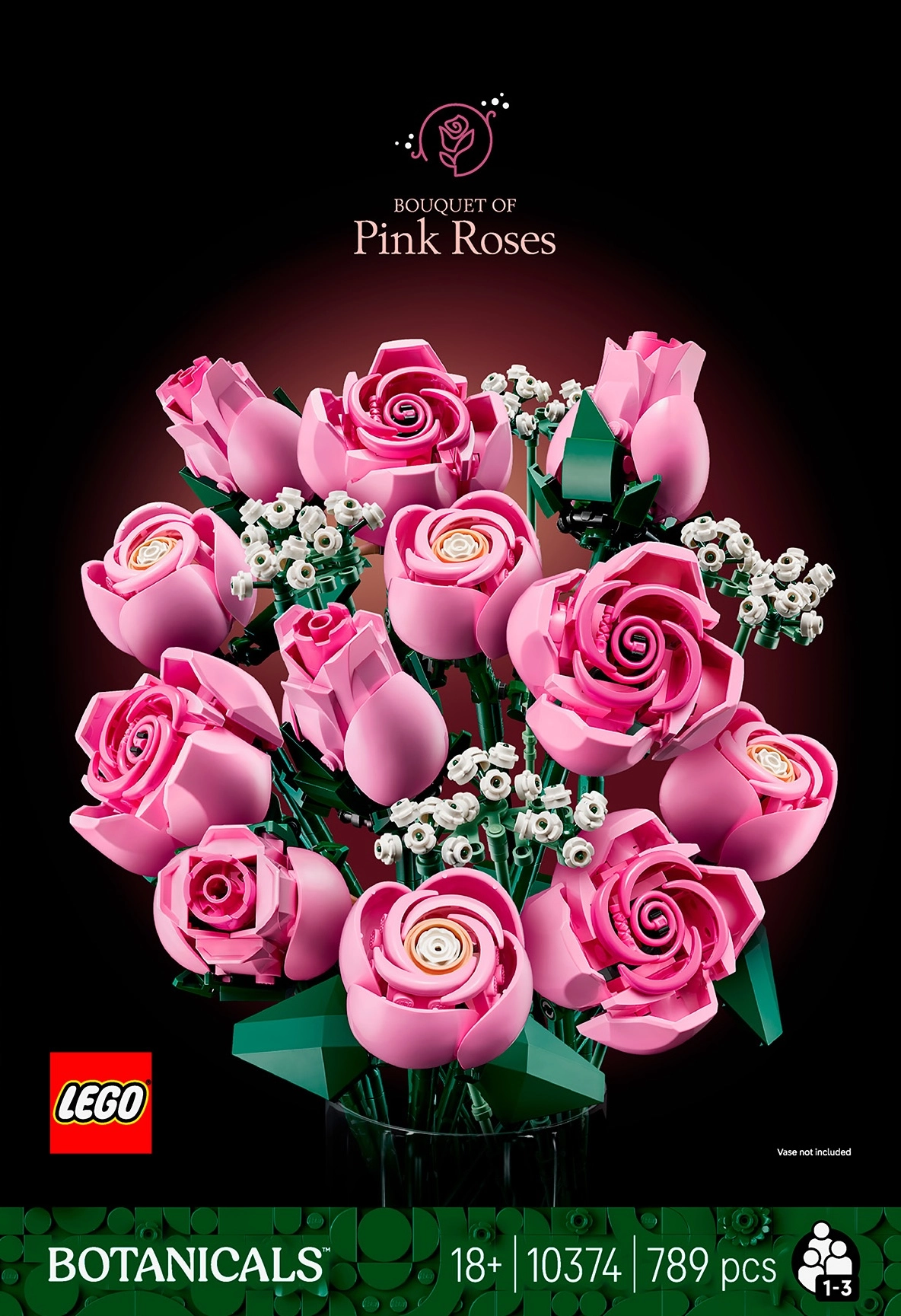 Конструктор  ​LEGO Букет рожевих троянд