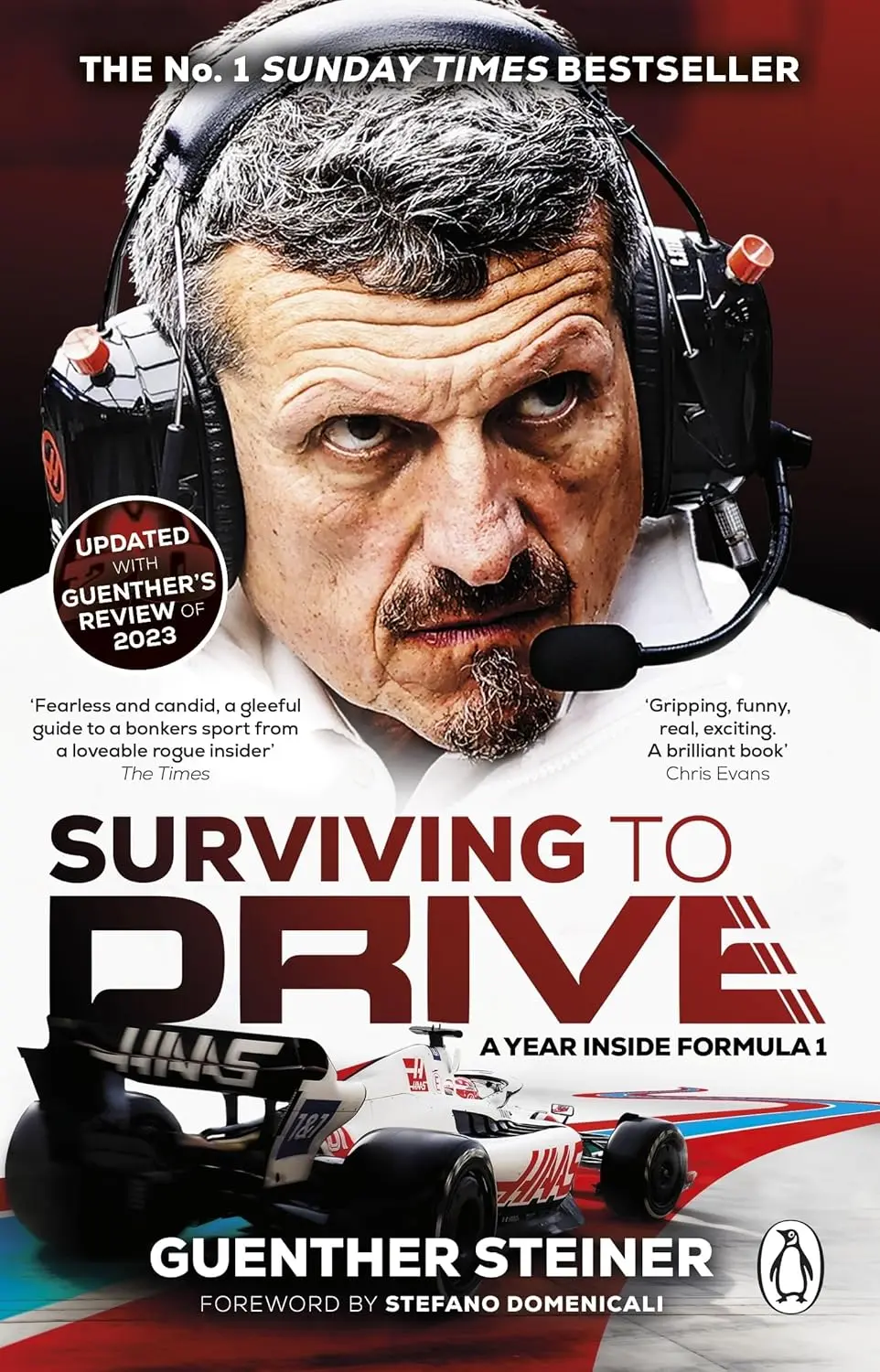 Обкладинка "Surviving to Drive: A Year Inside Formula 1"