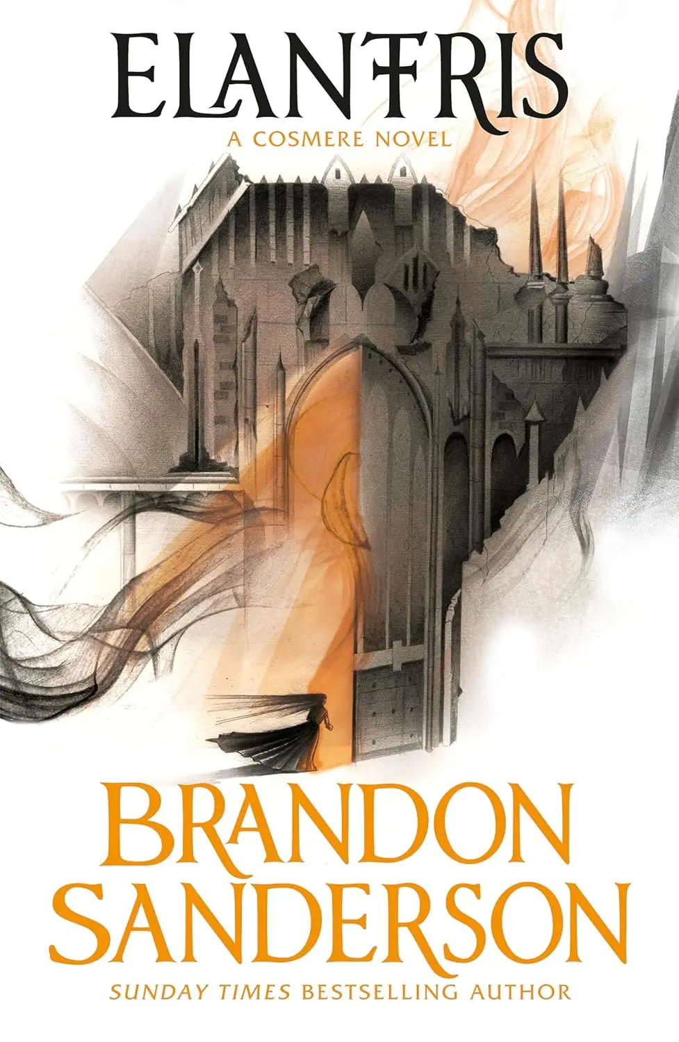Обкладника "Elantris: A Cosmere Novel" Обкладинка "Elantris: A Cosmere Novel"