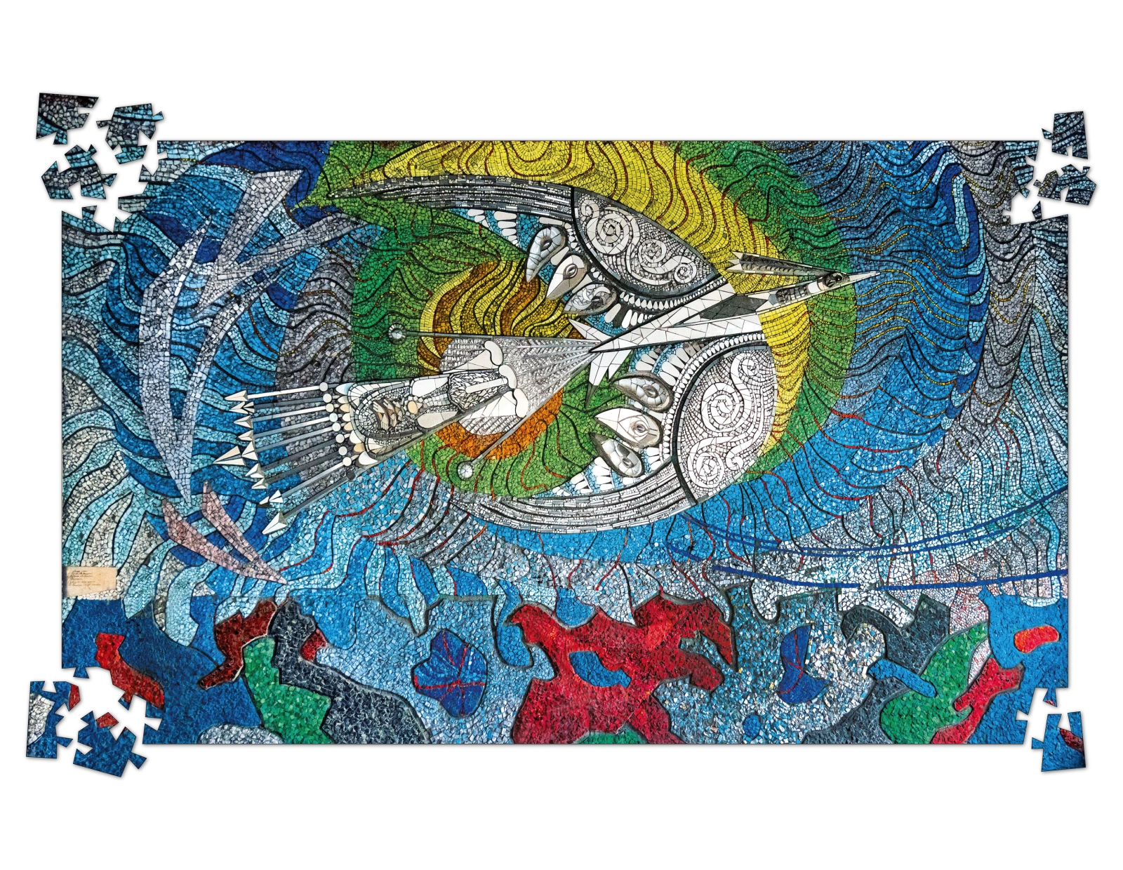 Пазл дерев'яний «Боривітер. Алла Горська»