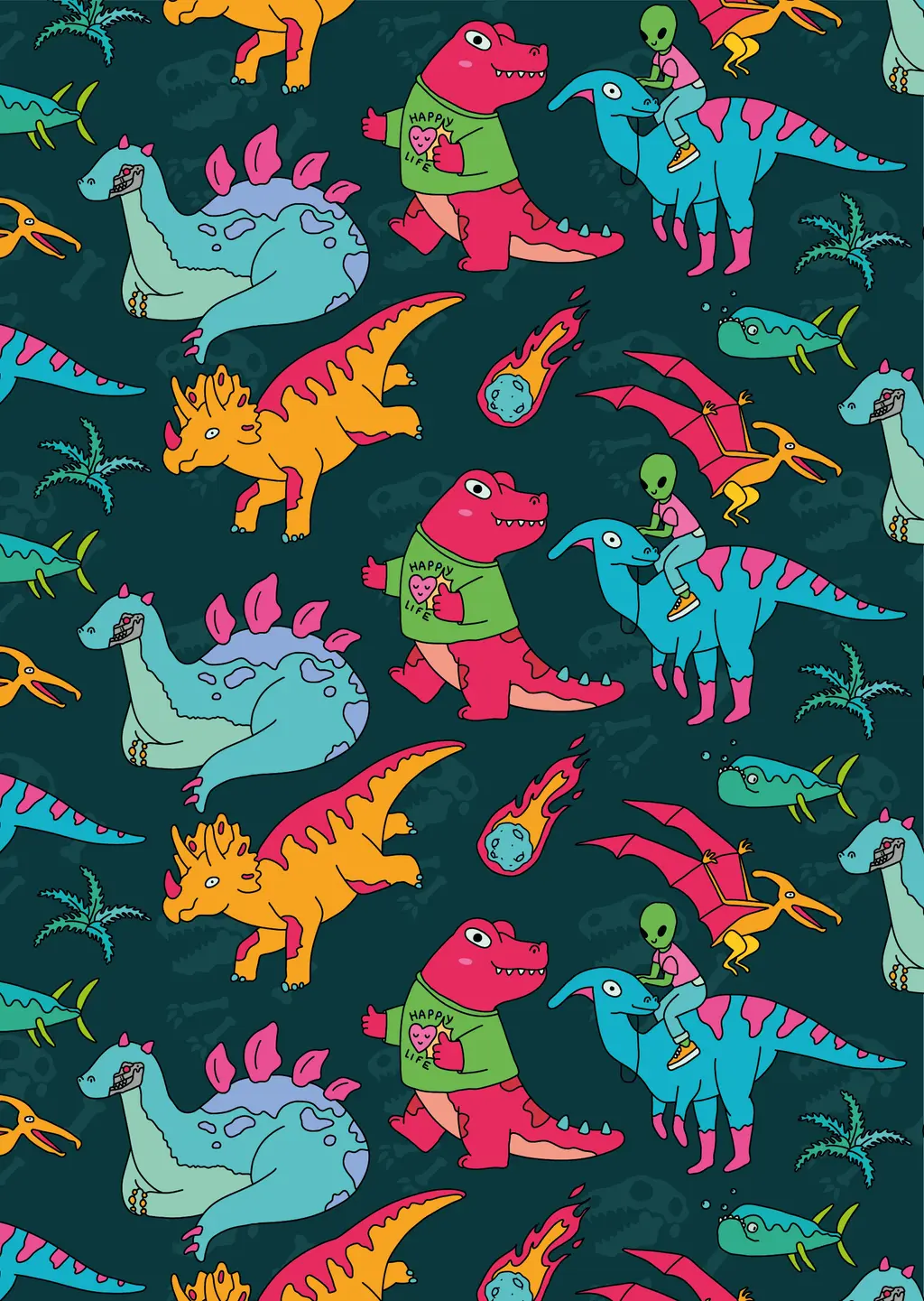 Обкладника "Скетчбук «Динозаври» на скобі A5" Обкладинка "Скетчбук «Динозаври» на скобі A5"