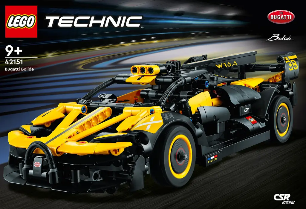 Обкладинка "Конструктор LEGO Bugatti Bolide"