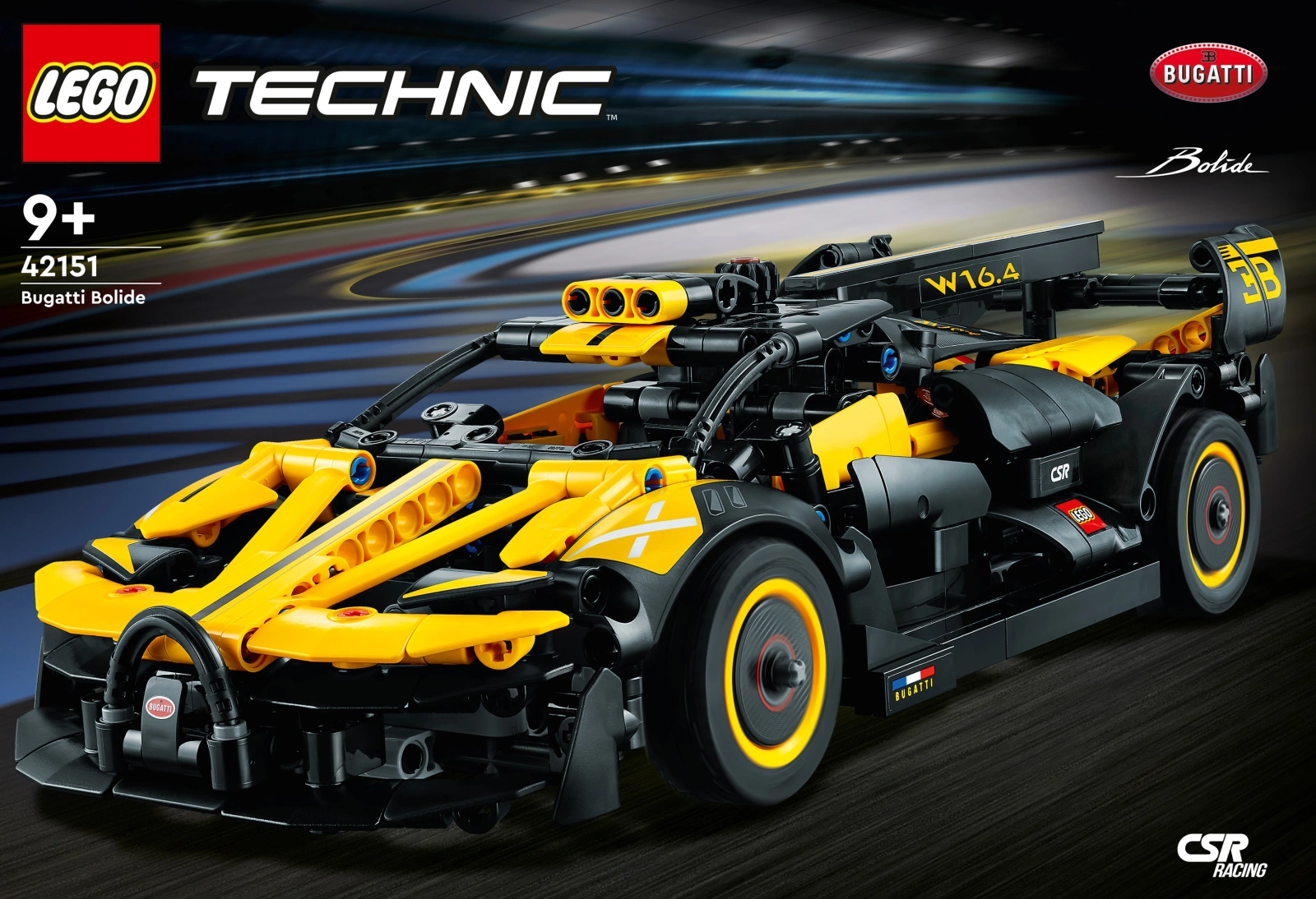 Конструктор LEGO Bugatti Bolide