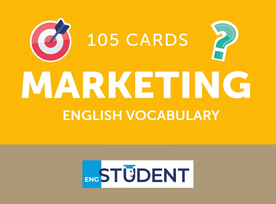 Обкладника "Картки для вивчення - Marketing English Vocabulary" Обкладинка "Картки для вивчення - Marketing English Vocabulary"