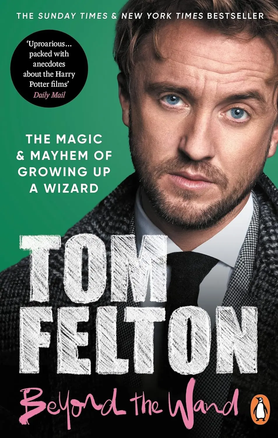 Обкладинка "Beyond the Wand: The Magic and Mayhem of Growing Up a Wizard"