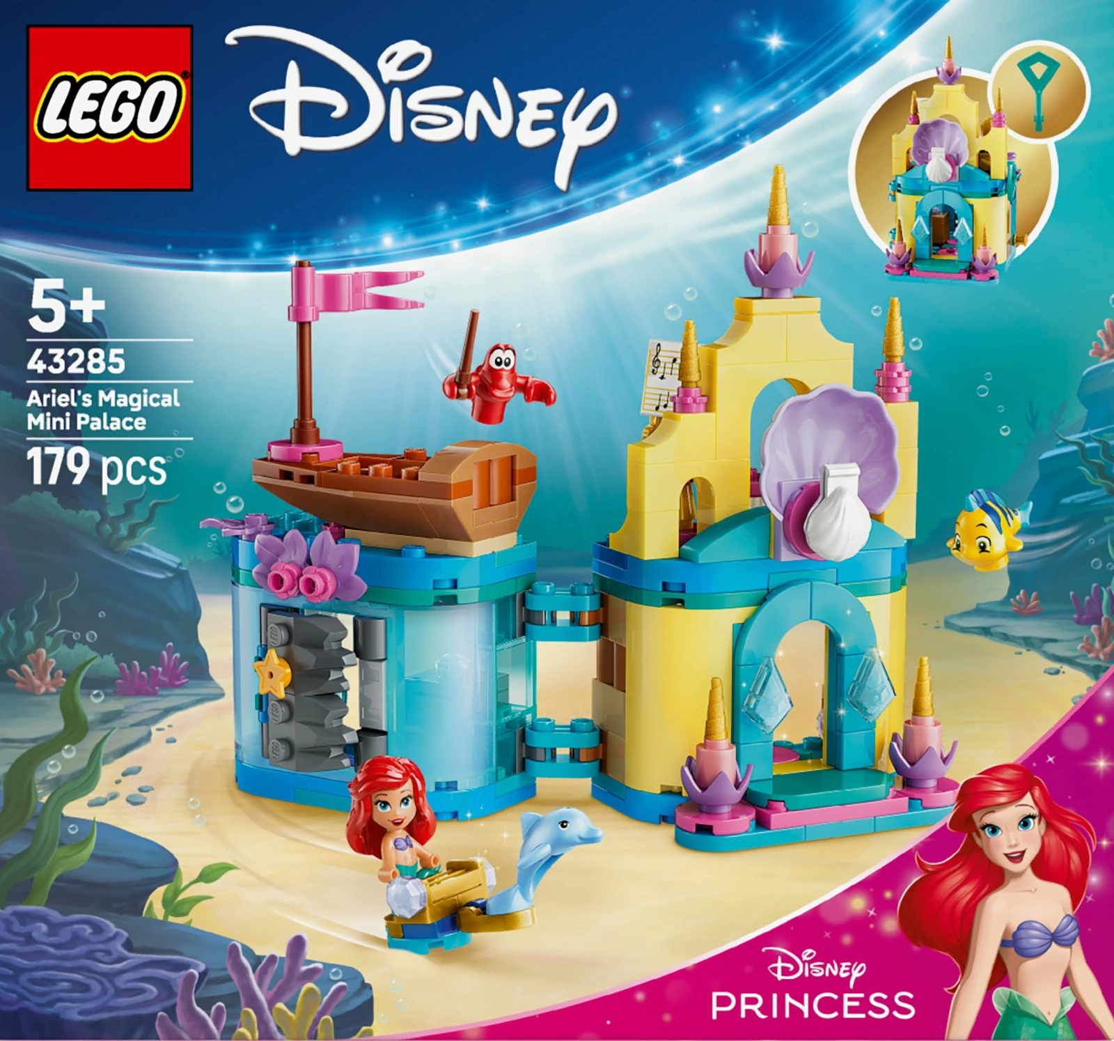 Конструктор LEGO Чарівний мініпалац Аріель