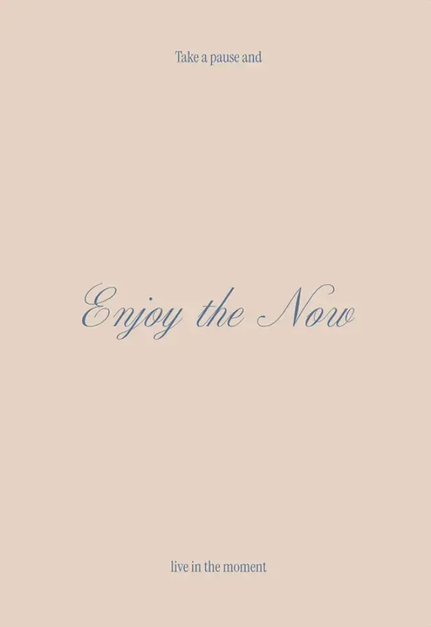 Обкладинка "Блокнот «Enjoy the now»"