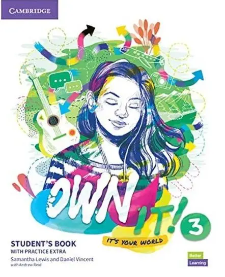 Обкладинка "Own it! Level 3. Student's Book with Practice Extra"