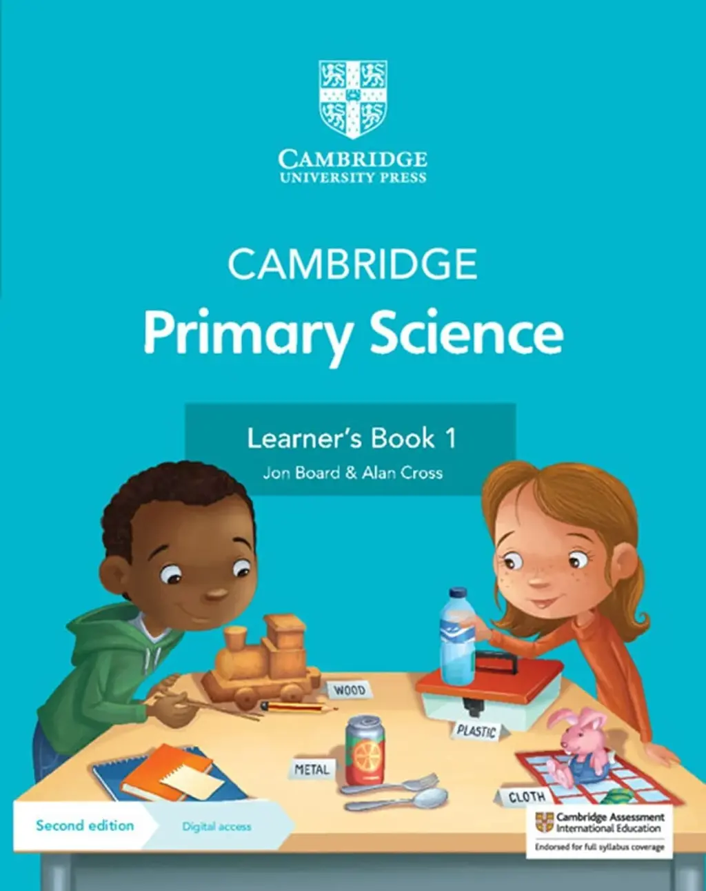 Обкладника "Cambridge Primary Science (2nd Edition). Learner's Book 1 with Digital Access (1 Year)" Обкладинка "Cambridge Primary Science (2nd Edition). Learner's Book 1 with Digital Access (1 Year)"