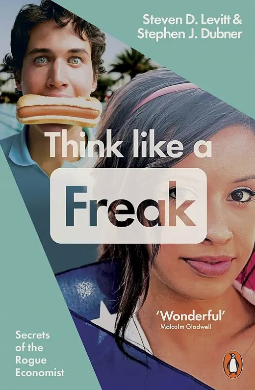 Обкладника "Think Like a Freak" Обкладинка "Think Like a Freak"