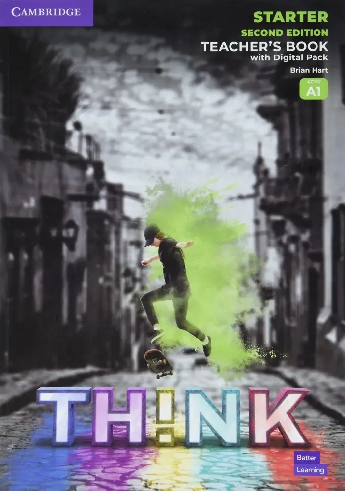 Обкладника "Think (2nd Edition). Starter (А1). Teacher's Book with Digital Pack" Обкладинка "Think (2nd Edition). Starter (А1). Teacher's Book with Digital Pack"