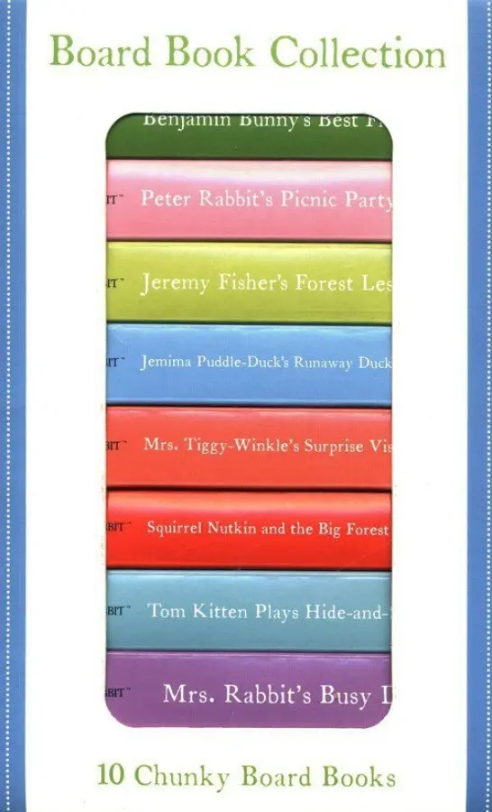 Обкладника "The World of Peter Rabbit 10 Board Books Collection" Обкладинка "The World of Peter Rabbit 10 Board Books Collection"