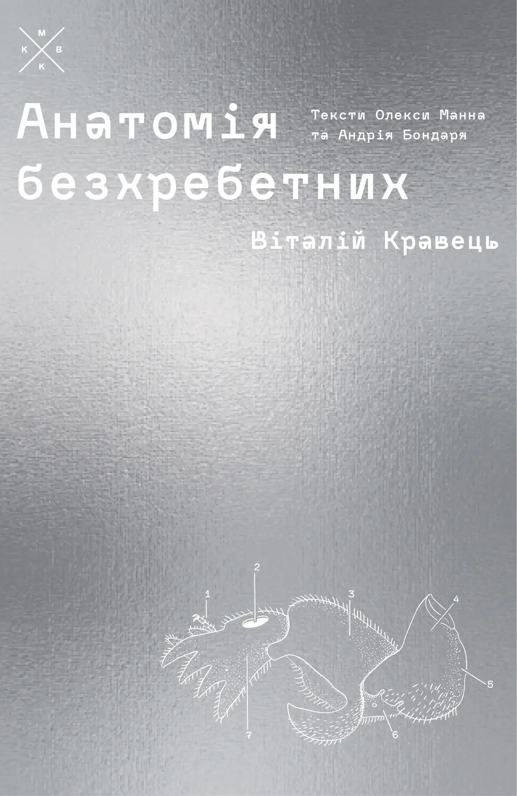 Обкладника "Анатомія безхребетних" Обкладинка "Анатомія безхребетних"