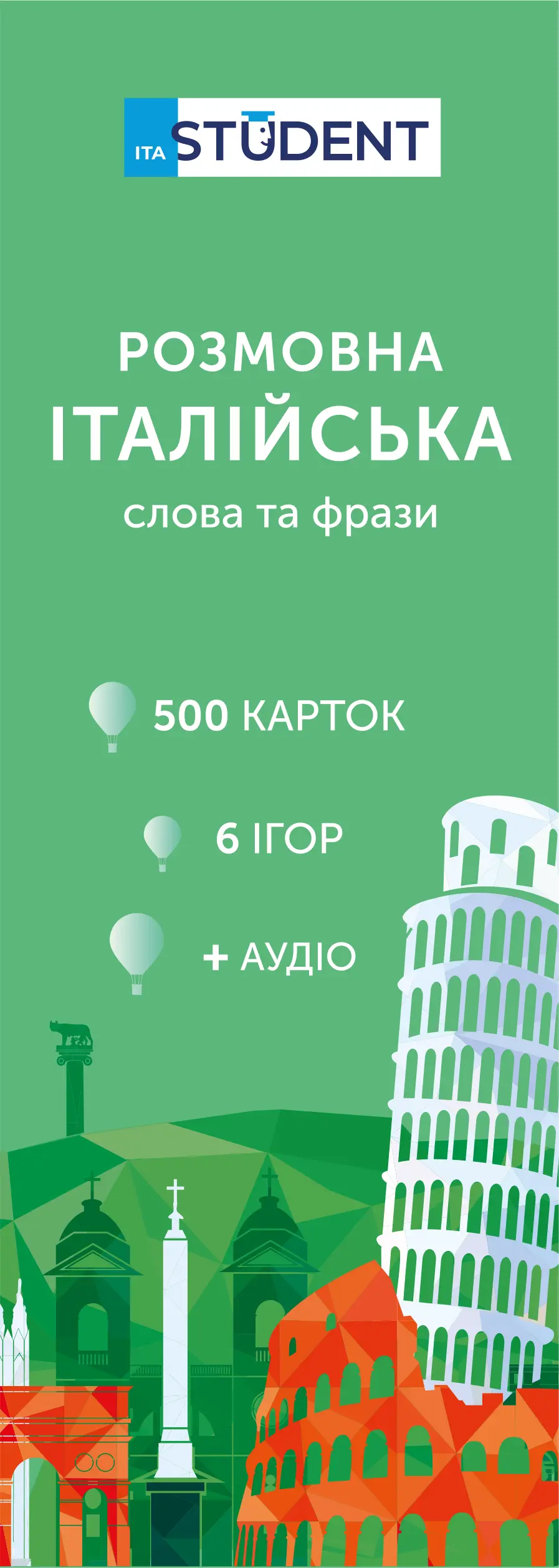 Картки для вивчення італійської мови