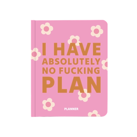 Блокнот для планування "I HAVE ABSOLUTELY NO PLAN" рожевий
