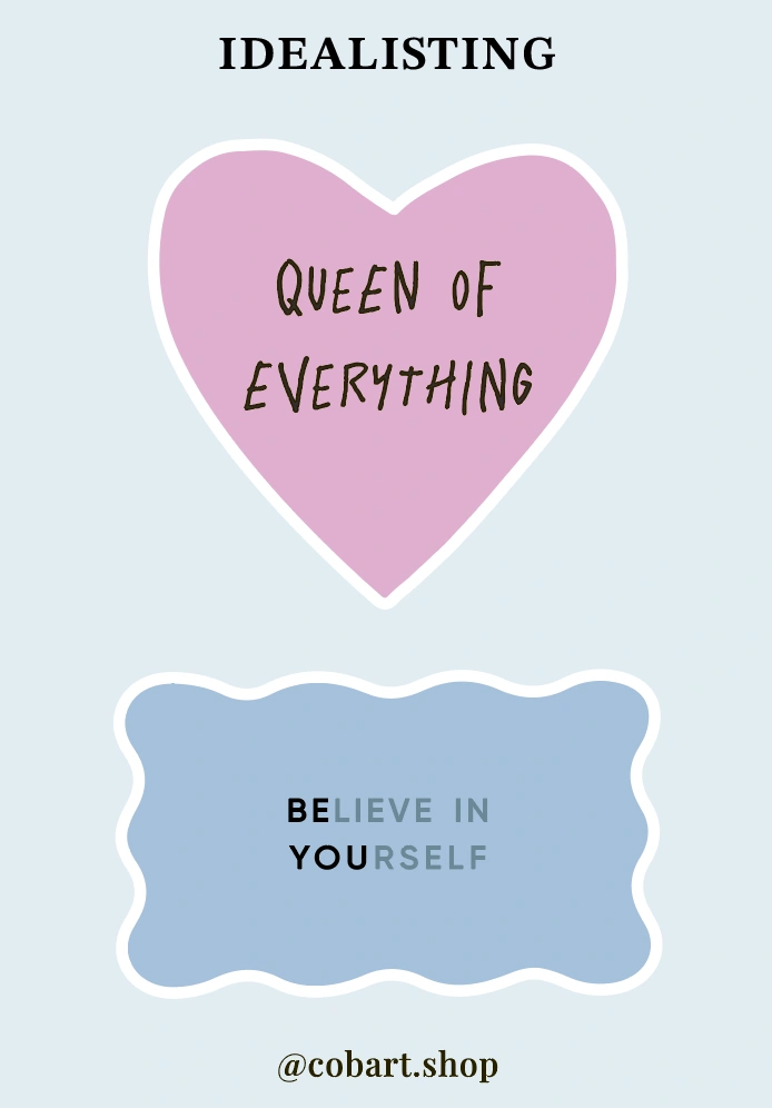 Стікерпак 3Д «Idealisting»