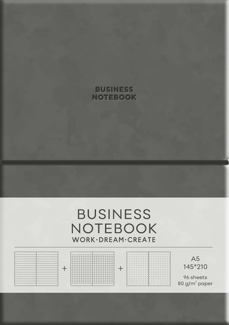 Блокнот «Business». Dark Grey