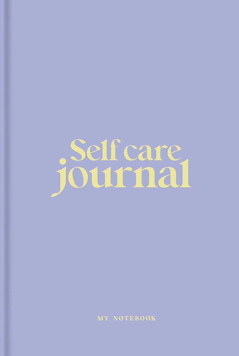 Обкладинка "Зошит в інтегральній палітурці «Self care journal» у клітинку"