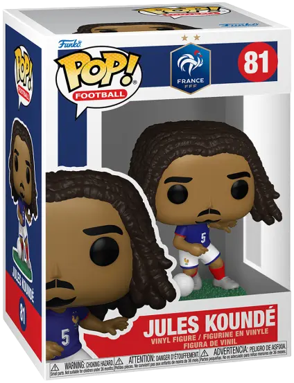 Обкладника "Фігурка Funko Pop Football France Жуль Кунде" Обкладинка "Фігурка Funko Pop Football France Жуль Кунде"