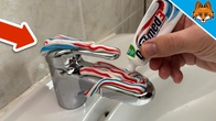 2 (Sadly Secret) Reasons why you should rub Toothpaste on your Tap(AMAZING Results)