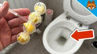Put THIS in your Toilet and WATCH WHAT HAPPENS(Ingenious Trick)