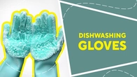 Dishwashing gloves