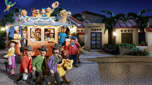Three Robbers and a Lion UHD HDR