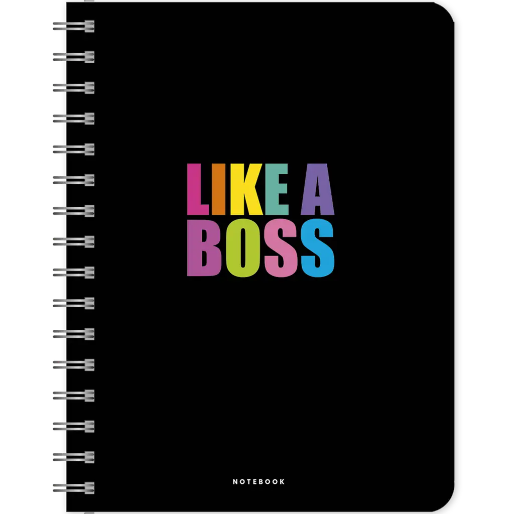 Обкладника "Зошит для записів «Like a boss»" Обкладинка "Зошит для записів «Like a boss»"